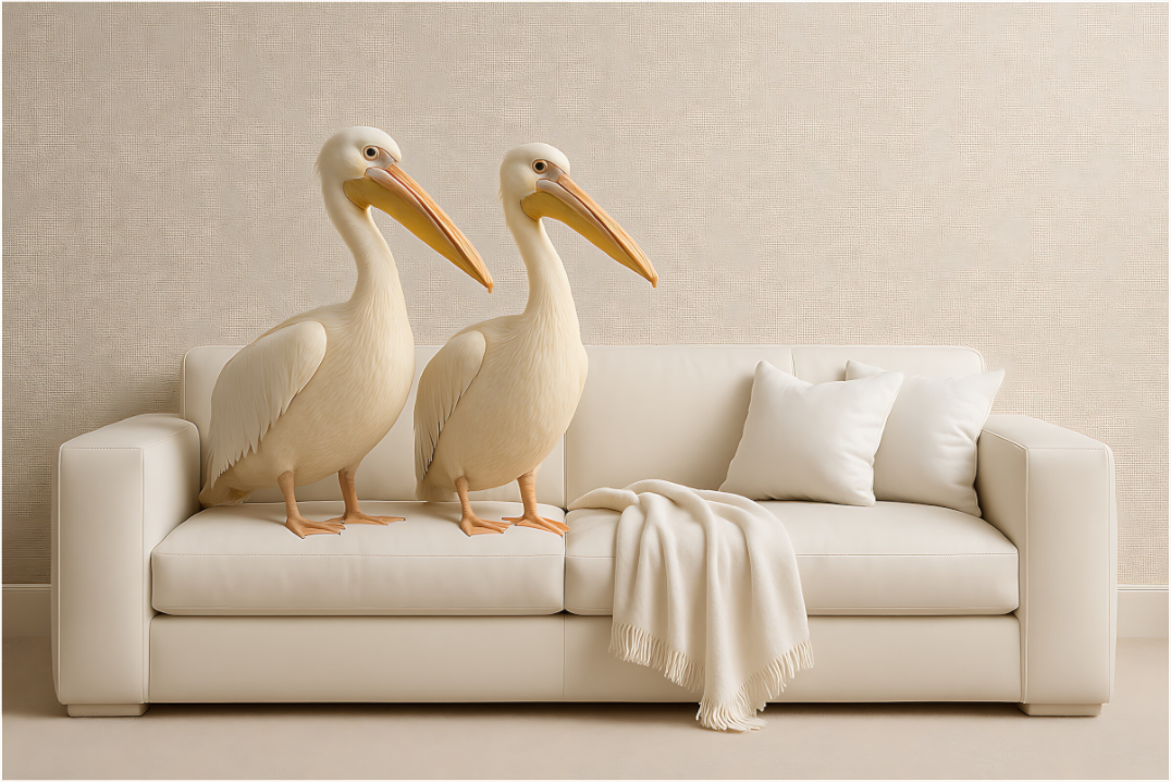 Main image Drei Meter Stille – Der weiße Pelikan