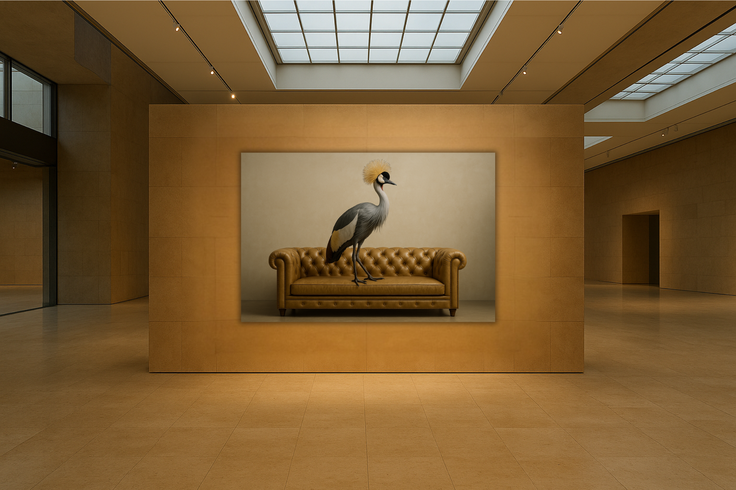 Verlorene Weite – Kronenkranich