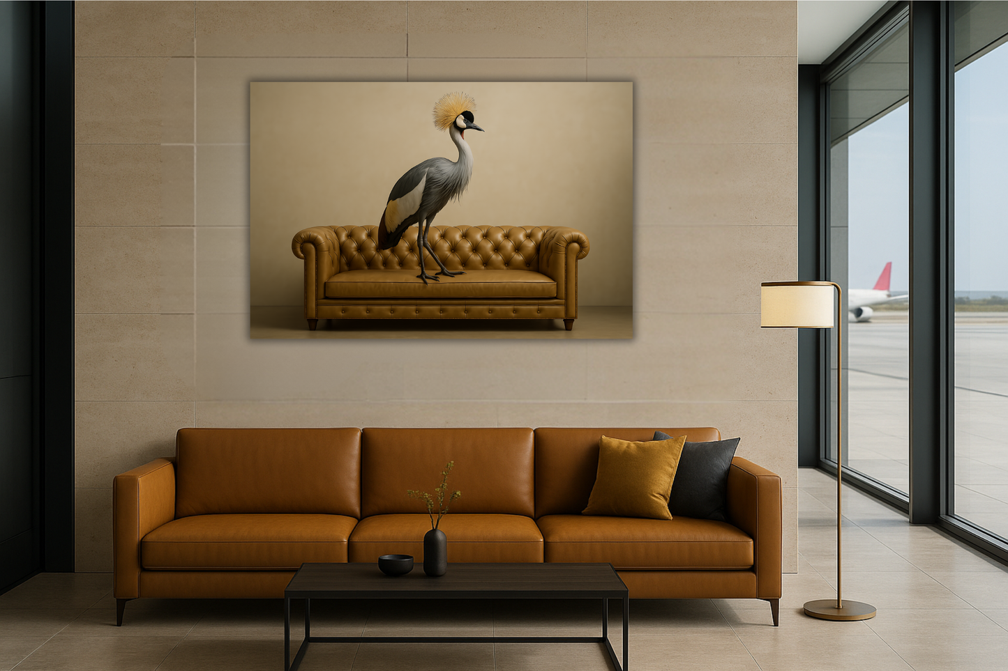 Verlorene Weite – Kronenkranich