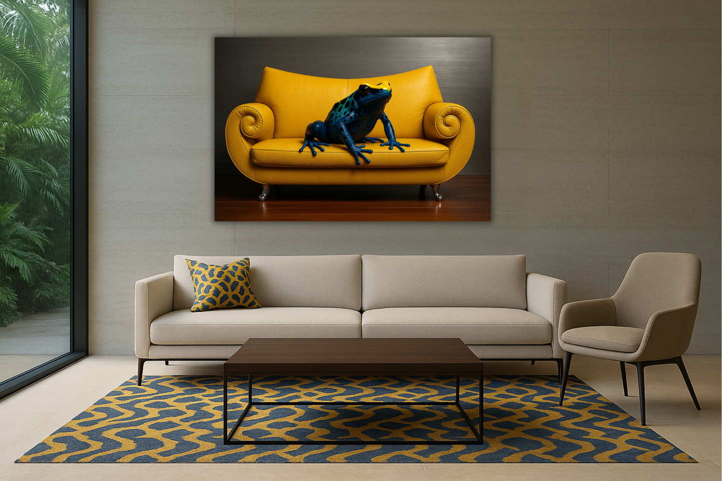 Ein Echo aus Farbe und Täuschung