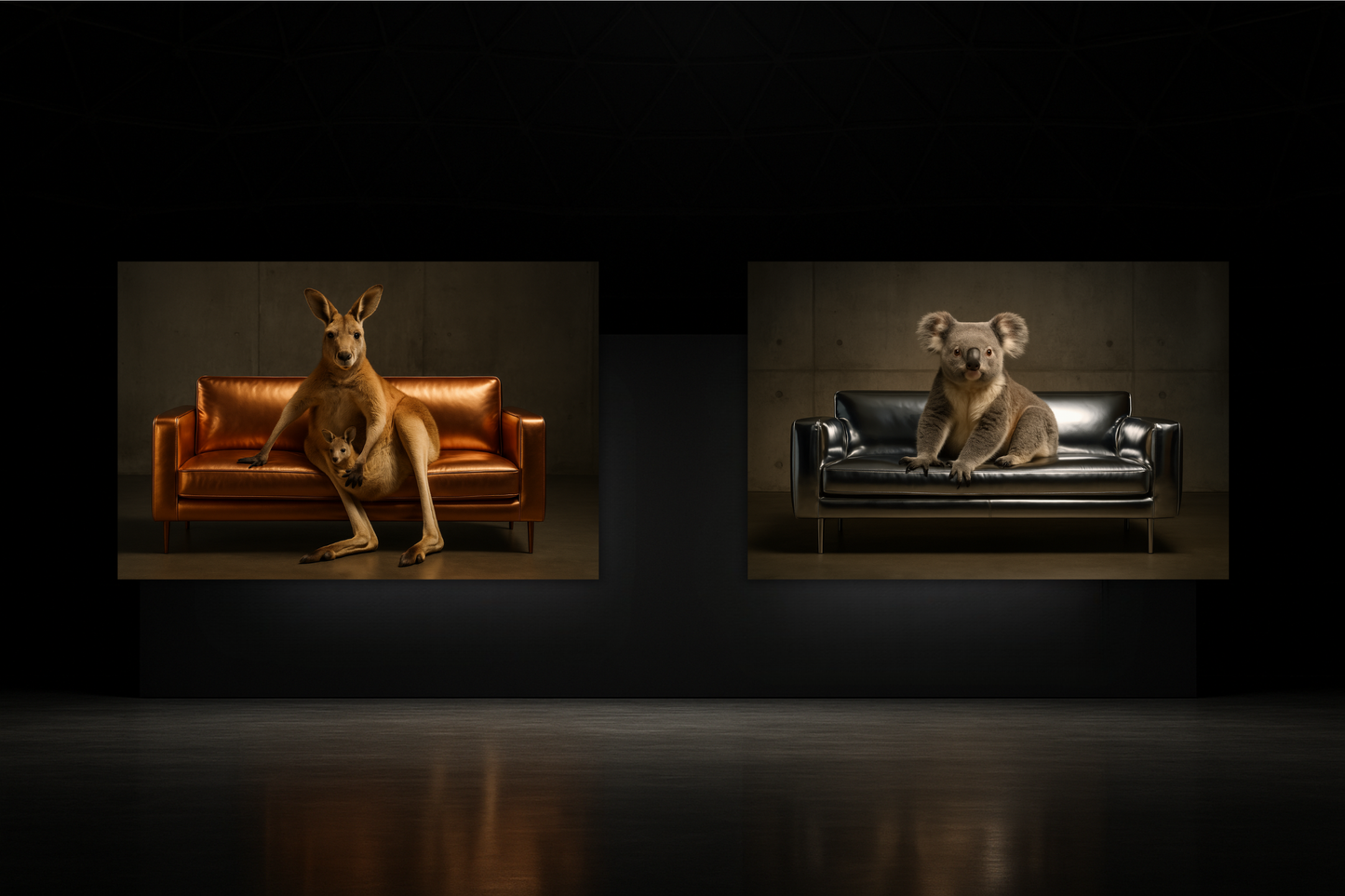 One continent, two destinies - Kangaroo