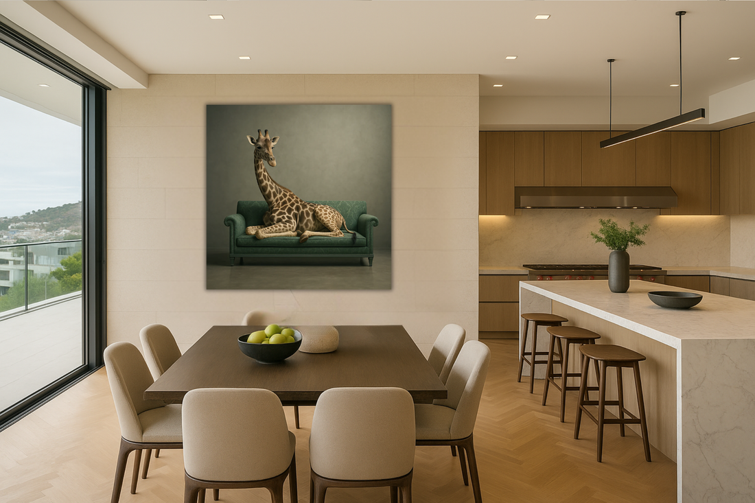 Die Giraffe: Über das Sehen von oben und die Weitsicht der Natur