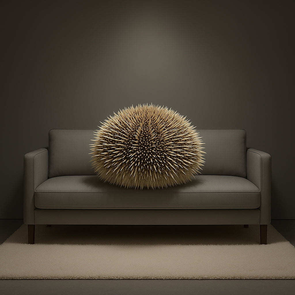 Zart und wehrhaft- Seeigel - Quadriptychon