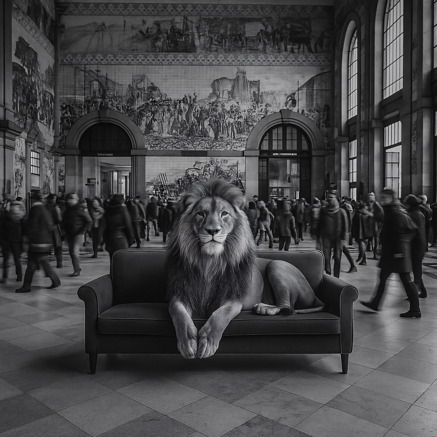 Wenn Natur zu uns kommt - Komposition Porto Nr. 1