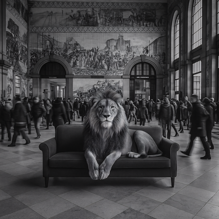 Wenn Natur zu uns kommt - Komposition Porto Nr. 1