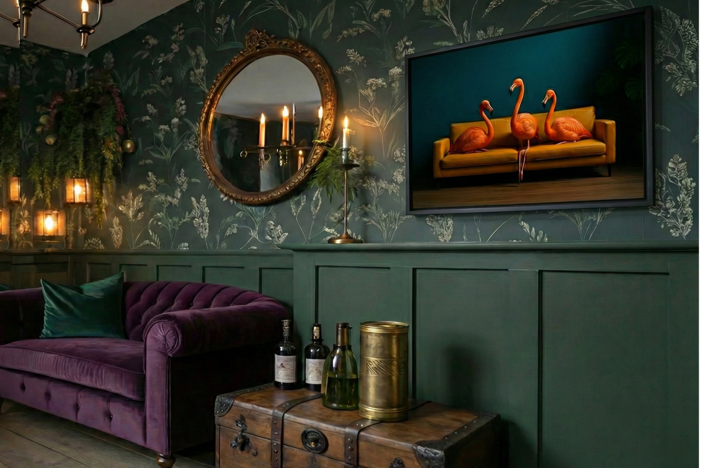 Die Flamingo- Balance