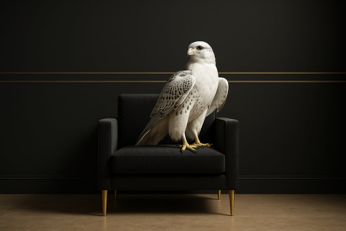 Der König der Falken – Weißer Gerfalke