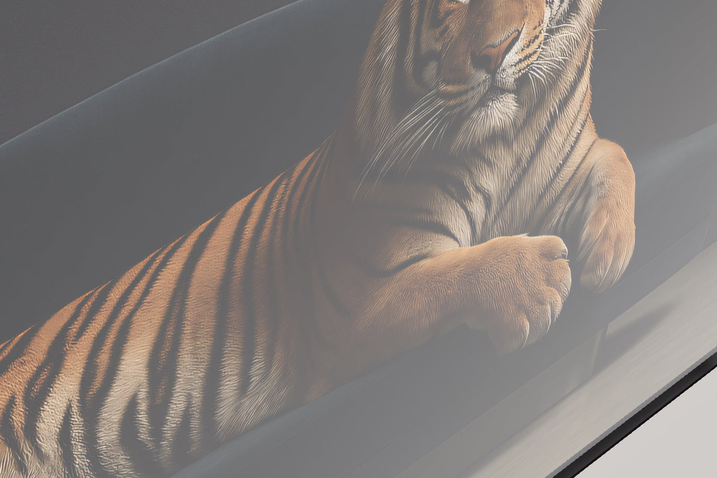 A silent king caught between luxury and loss.