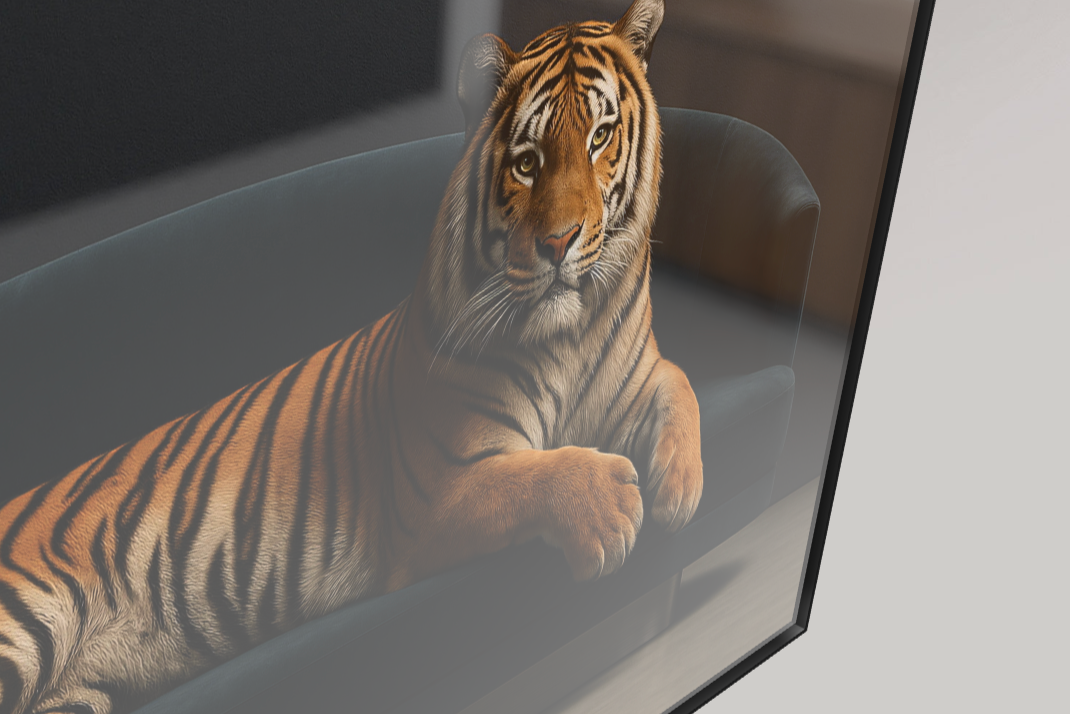 A silent king caught between luxury and loss.