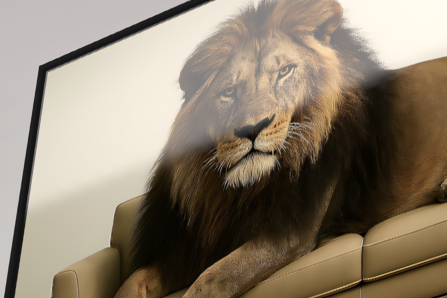 Majestät unter Druck – Der schwarze Löwe der Kalahari