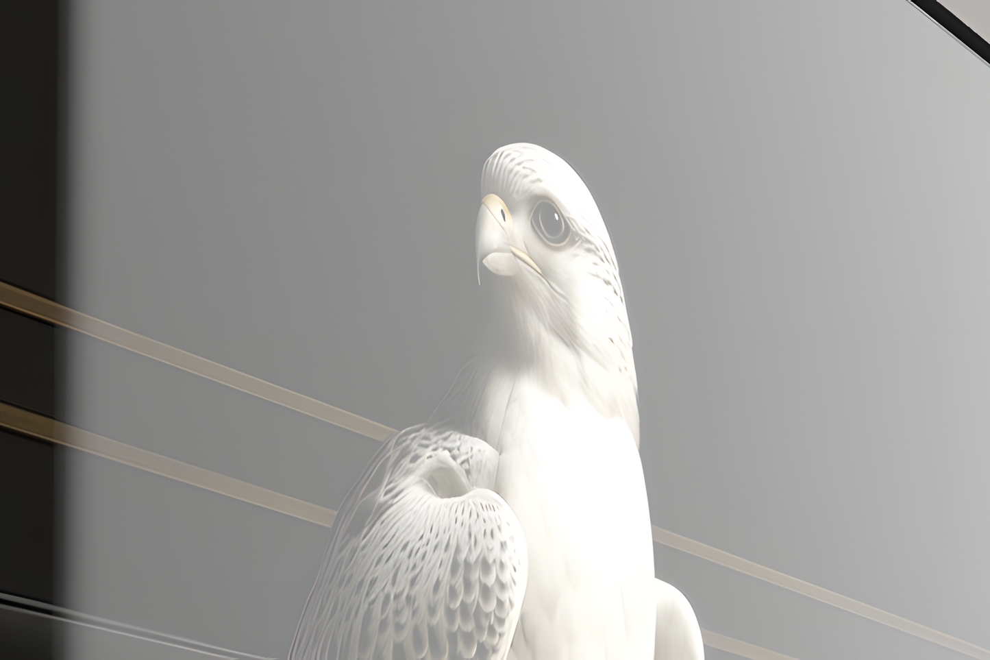 Der König der Falken – Weißer Gerfalke