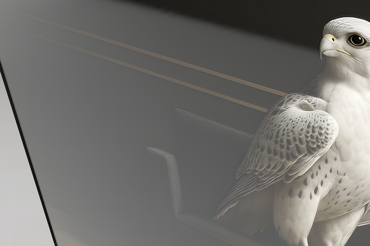 Der König der Falken – Weißer Gerfalke