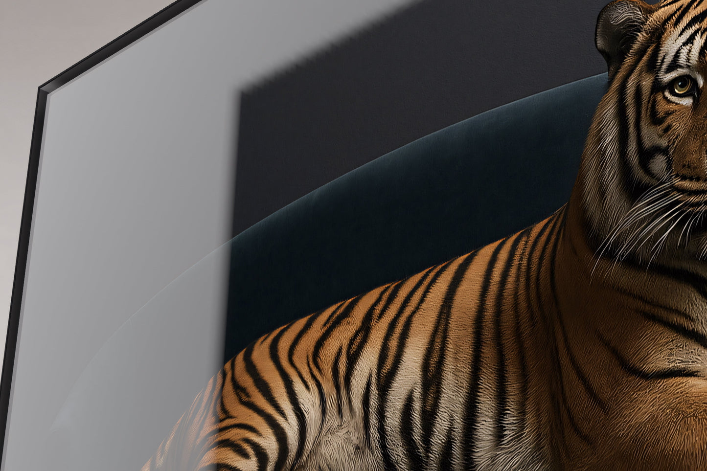 A silent king caught between luxury and loss.