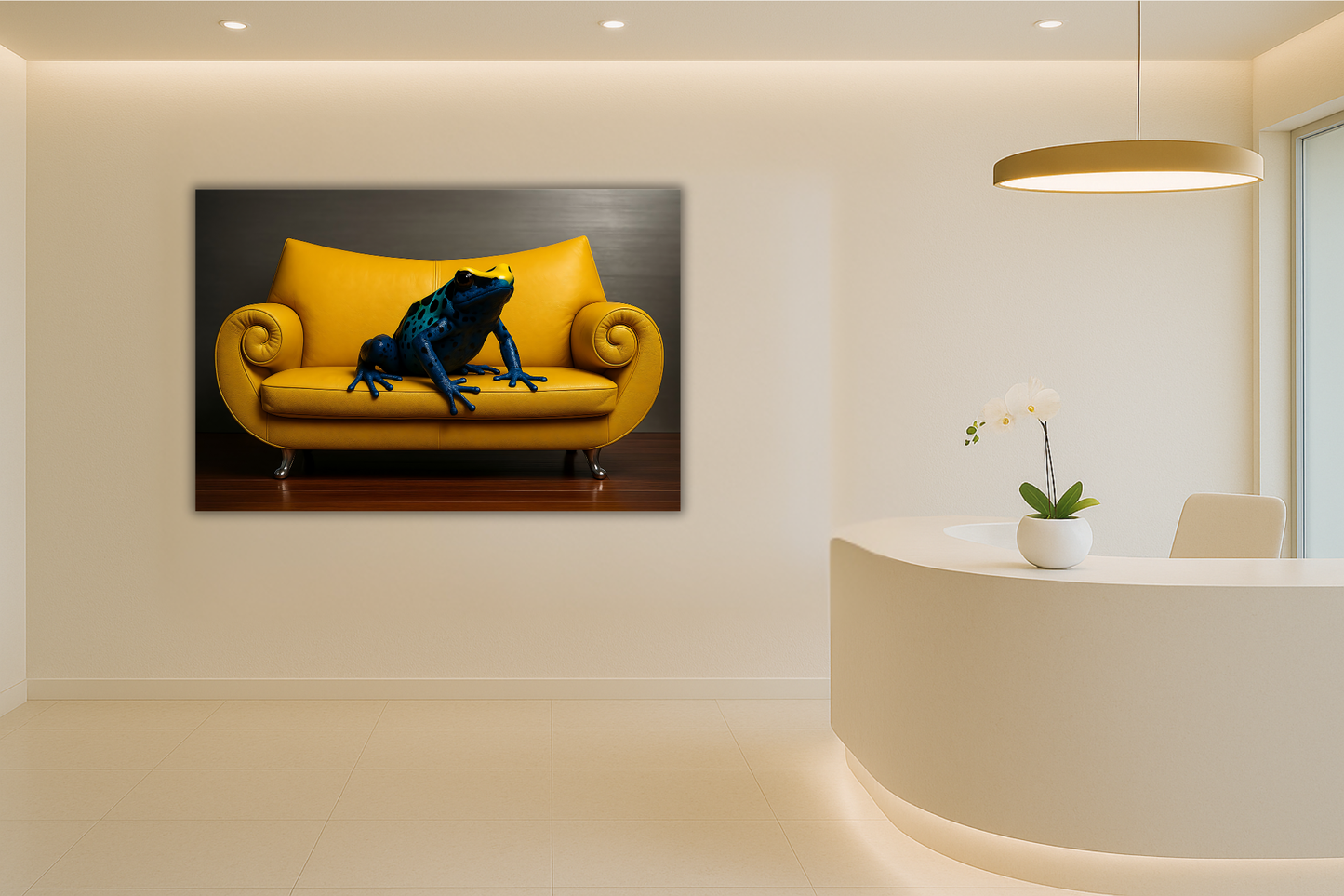 Ein Echo aus Farbe und Täuschung