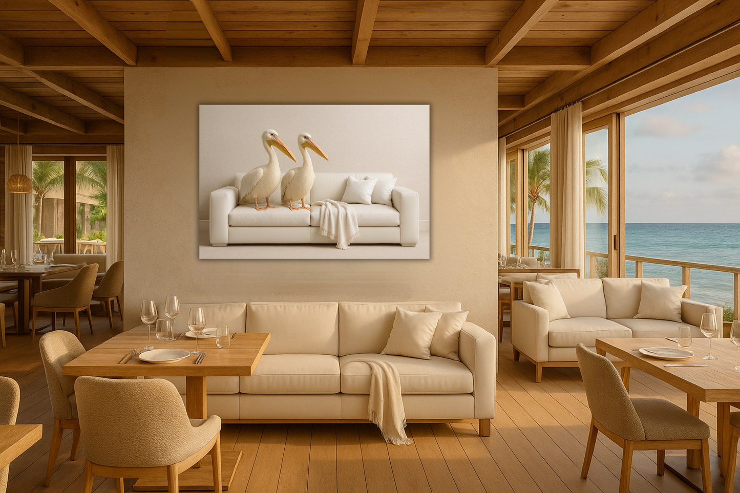 Drei Meter Stille – Der weiße Pelikan