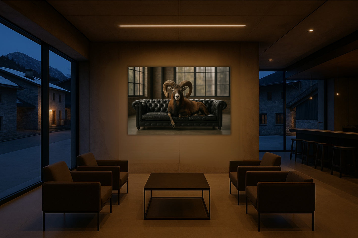 Wenn der Steinbock dich endlich hereinlässt