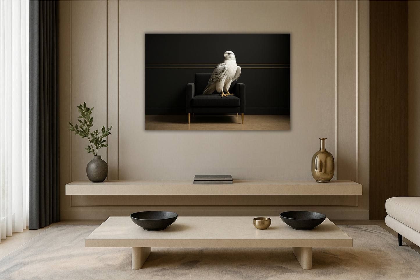 Der König der Falken – Weißer Gerfalke