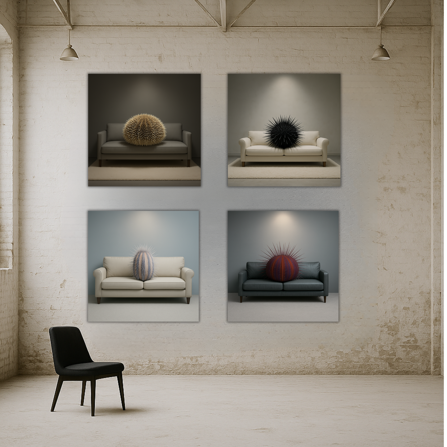 Antarktischer Tiefsee-Seeigel