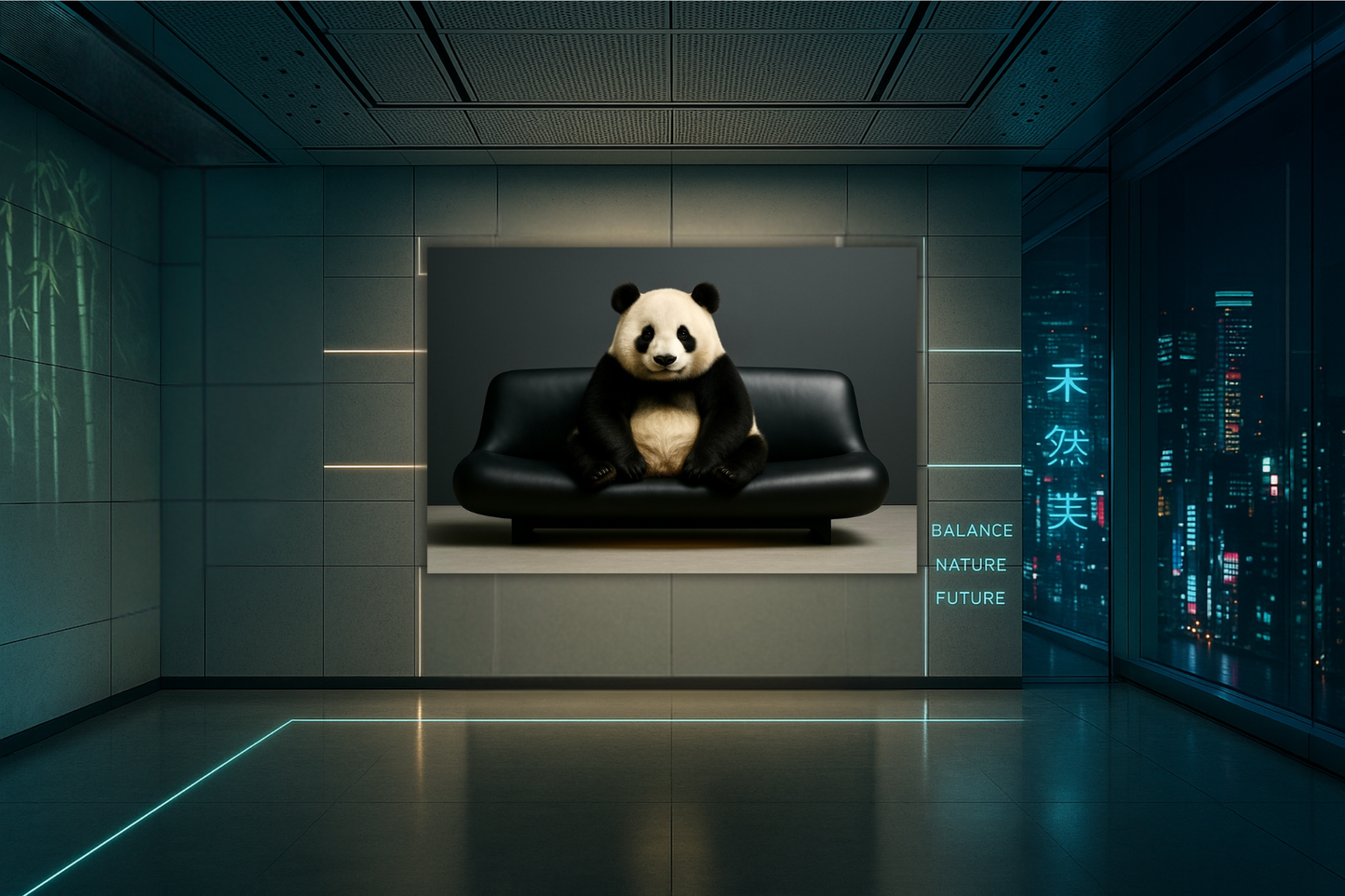 Fußnote im Bambuswald