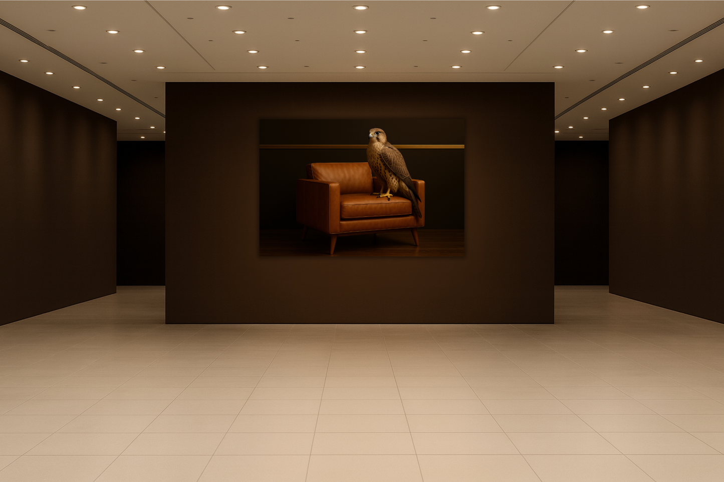 Wüstenlinien - Saker Falke