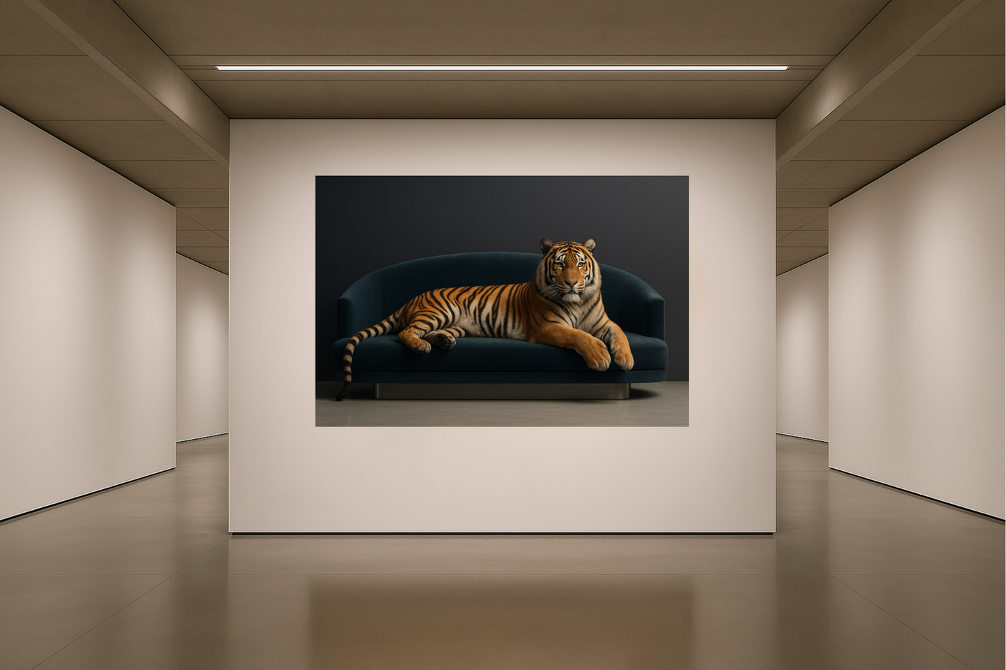 A silent king caught between luxury and loss.