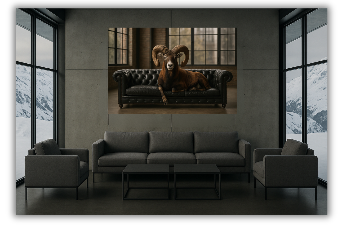 Wenn der Steinbock dich endlich hereinlässt