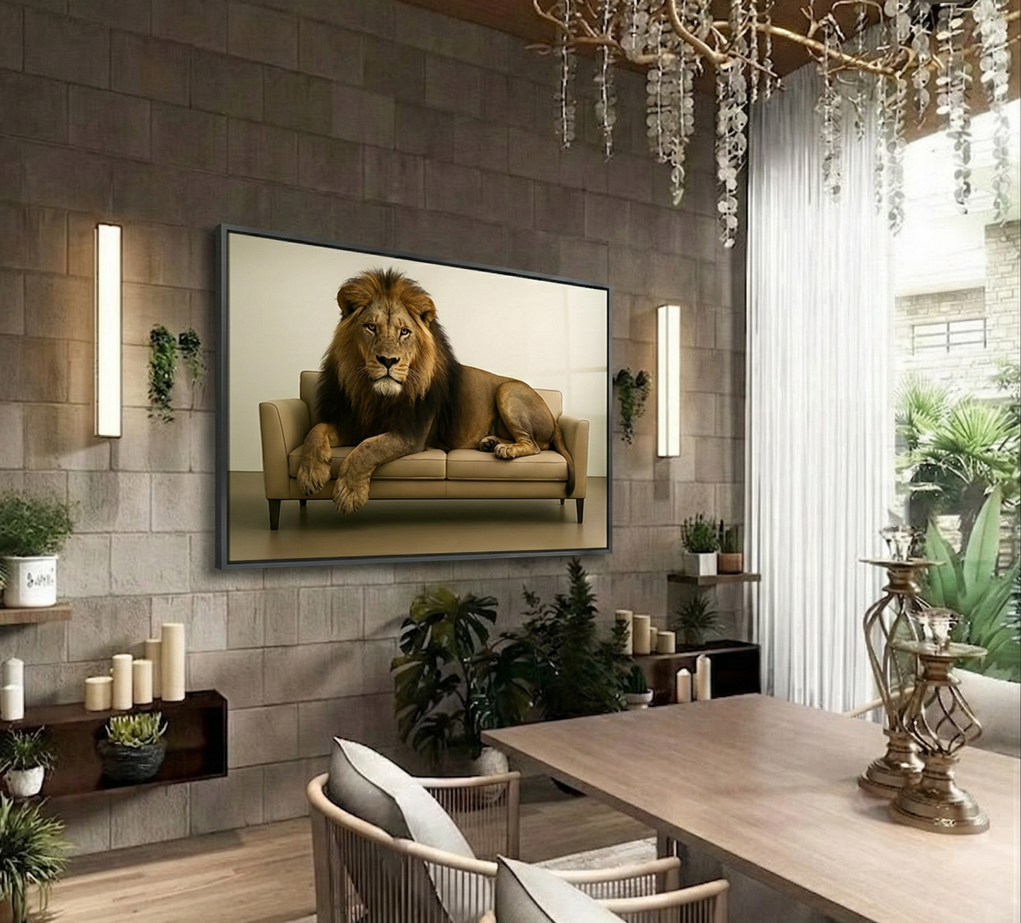 Majestät unter Druck – Der schwarze Löwe der Kalahari